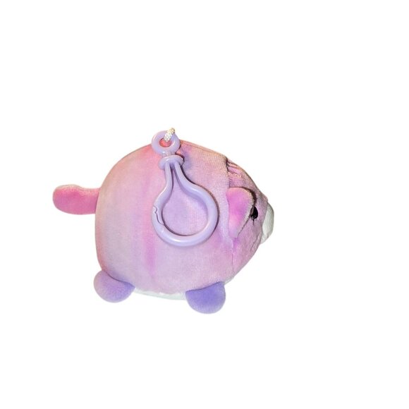 Purple Hamster Squishmallow Plush Keychain Or Bag Charm - Picture 4 of 5